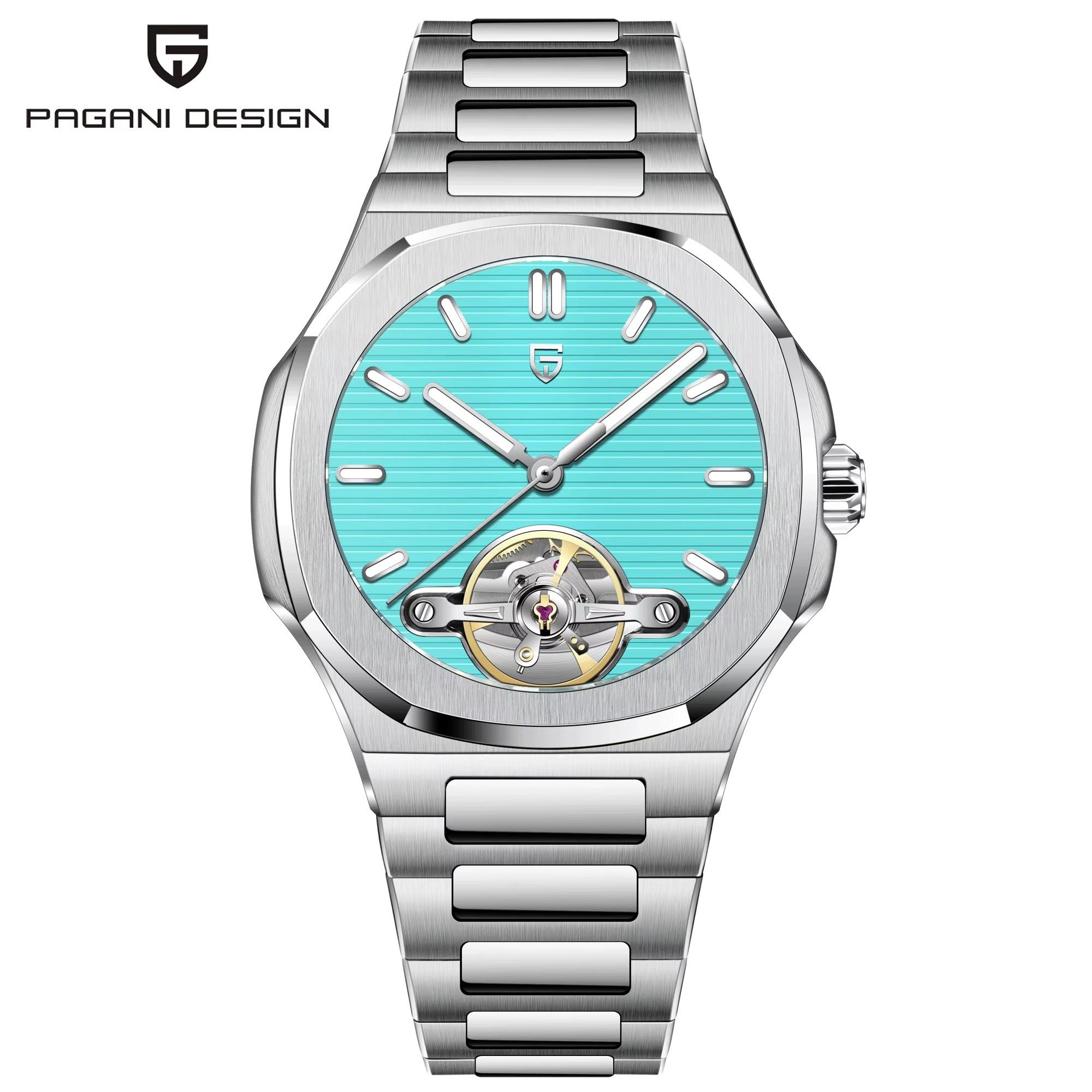 PAGANI DESIGN Men’s Luxury Automatic Watch – Tourbillon Mechanical Timepiece