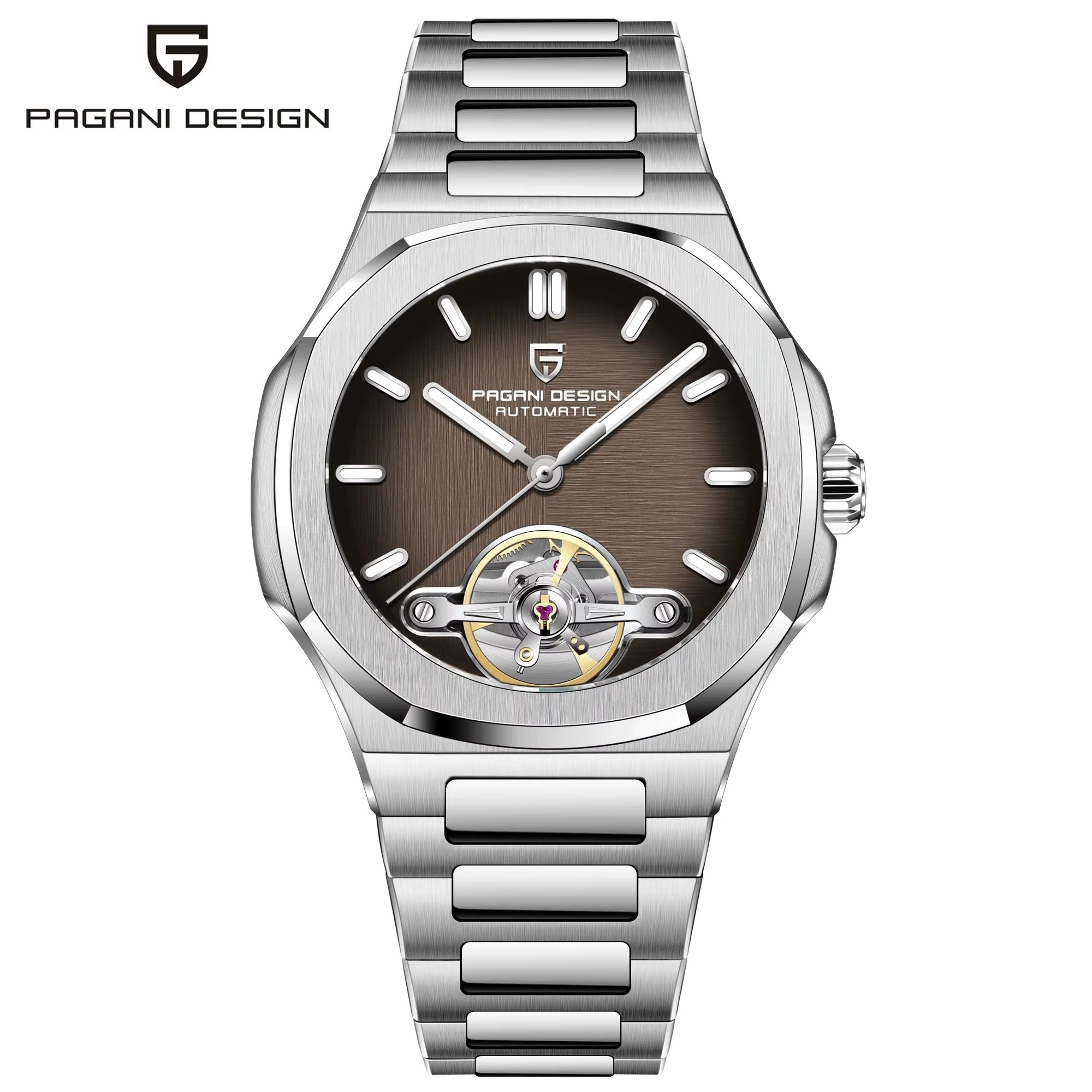 PAGANI DESIGN Men’s Luxury Automatic Watch – Tourbillon Mechanical Timepiece