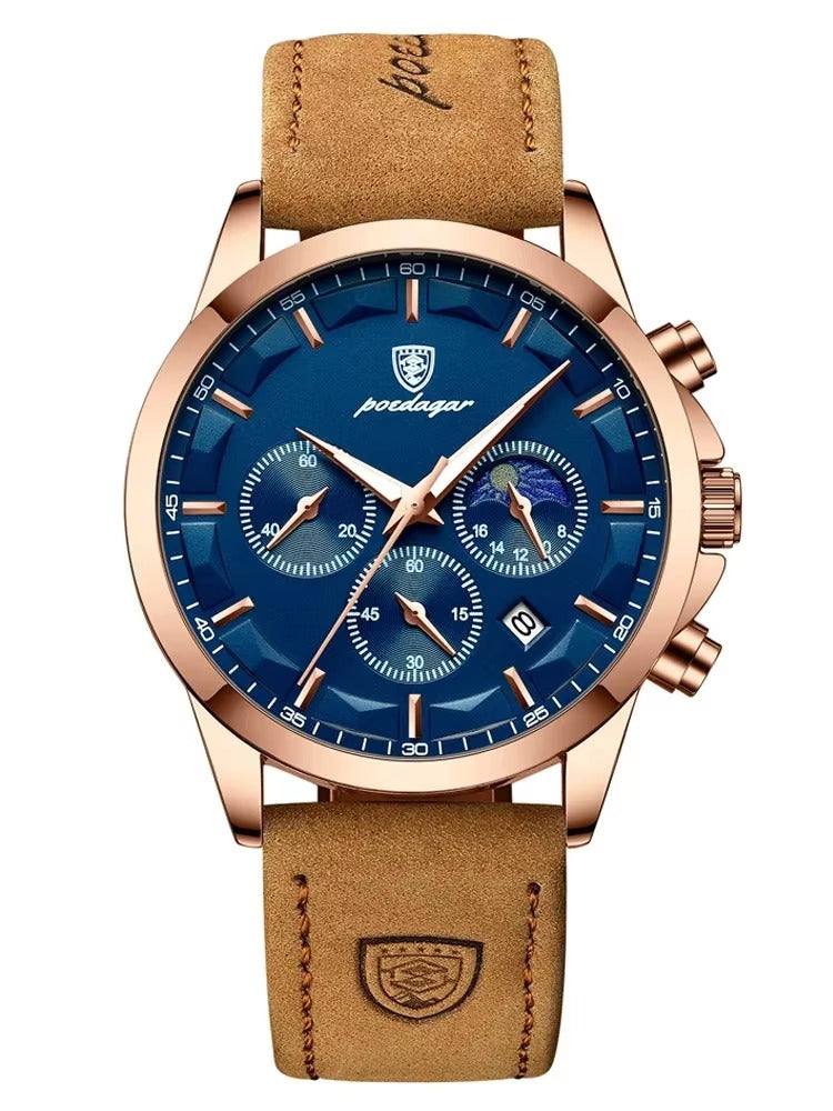 Genuine Automatic Watch for Men – Trendy Waterproof Timepiece